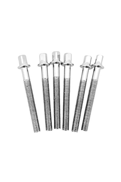 Choice 6pcs 6mmx50mm 2" 6/12pcs Tension Rods for Drums, 5mm 6mm Stainless Steel Drum Tight Screw