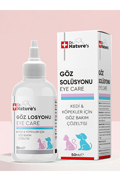 Dr. Nature's Kedi ve Köpekler İçin Göz Bakım Solüsyonu – Hassas Gözler İçin G...