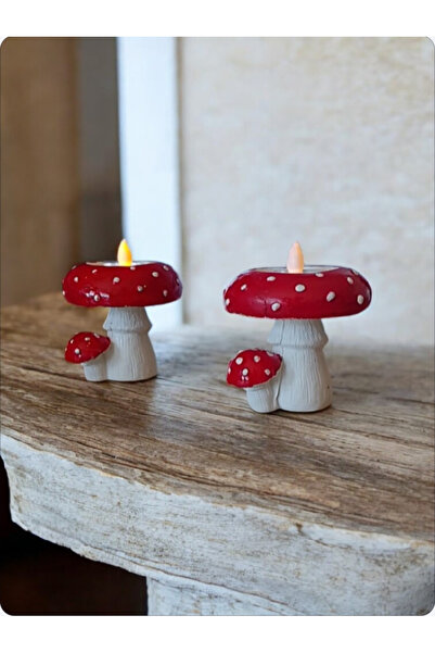 PESA PeSaPe DeCoR Pinterest Yavrulu Mantar Mumluk 2'li set