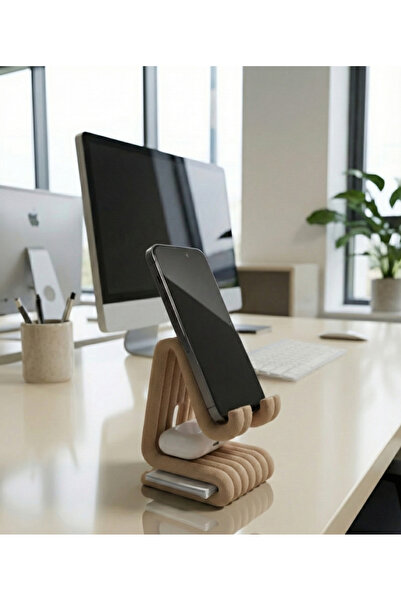 Elana Design Masaüstü Kaymaz Taban Telefon ve Tablet Standı - Kulaklık ve Not...