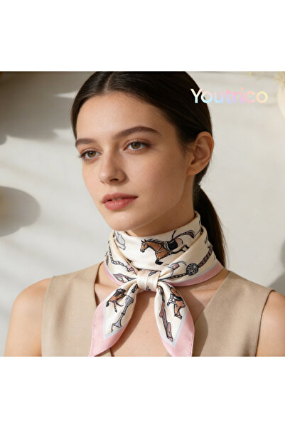 Youtrico وشاح طويل قطري 147 سم، مناسب لجميع المواسم، وشاح متعدد الاستخدامات و...