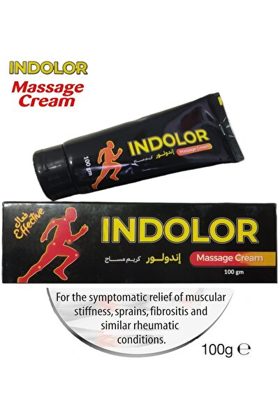 INDOLOR إندولور كريم مساج لتخفيف آلام العضلات والعظام بتركيبة فريدة غنية بخلا...