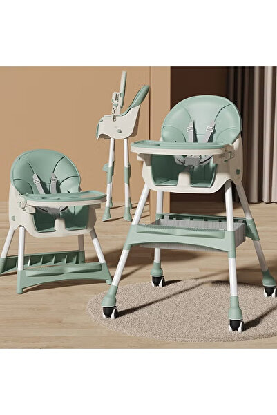 VOGMAX Multifunctional Baby High Chair: Armchair and Rocking Chair in One wit...