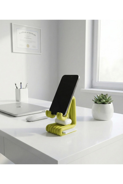 Elana Design Masaüstü Kaymaz Taban Telefon ve Tablet Standı - Kulaklık ve Not...