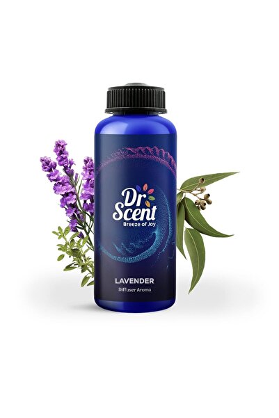 DR SCENT معطر جو برائحة اللافندر - مع لمسات لطيفة وطبيعية من الزعتر واللافندر...