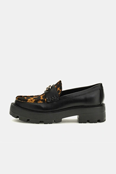 Guess Mocasini multicolori pentru femei Yanika2 FLTYK2LEP14-BLKTA