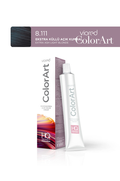 viored Colorart Tüp Boya 60 ml 8.111 Ekstra Küllü Açık Kumral