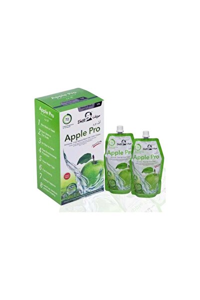 SWİFT صبغة شعر أبل برو غراي كوفرج، كريم لون شعر أسود طبيعي 500 مل (أسود طبيعي)