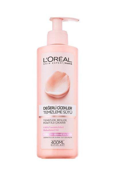 L'Oreal Paris L'oréal Paris Precious Flowers Cleansing Milk Dry and Sensitive Skin