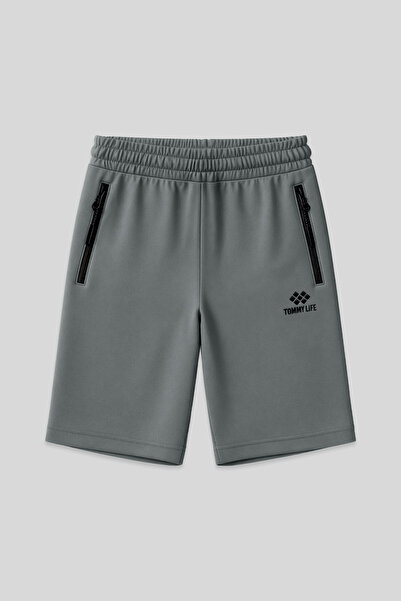 TOMMY LIFE Çağla Gizli Fermuar Arka Cepli Bağcıklı Standart Kalıp Erkek Şort ...