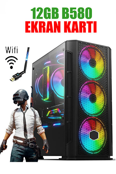 Dmc N283 (Windows 11) İ5 12400F,16GB RAM,512GB M2 SSD,12GB B580 EKRAN KARTI,Oyuncu Masaüstü Bilgisayar