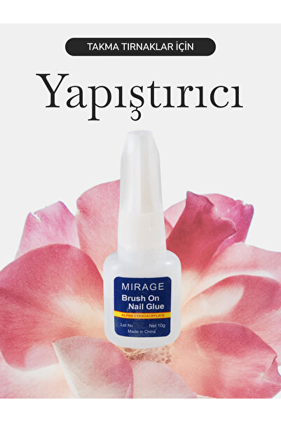 Nail Room Tırnak Tips Yapıştırıcısı (10 ML) – Protez Tırnak Için Güçlü Ve Hız...
