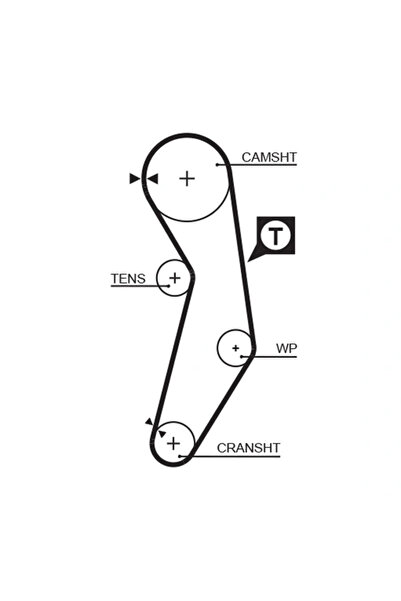 GATES Set Pompa Apa + Curea Dintata Fiat Palio Weekend (178_, 173_, 373_, 374...