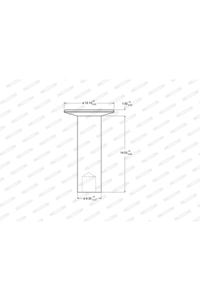 FERODO Nit, Material Frictiune Saboti Frana Iveco Turbotech 1990-1992 Diesel