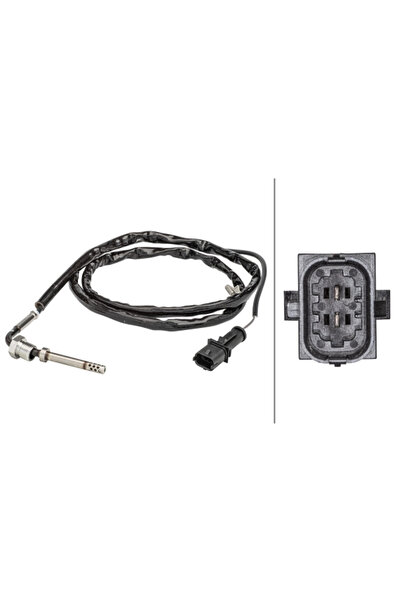 Hella Senzor Temperatura Gaze Evacuare Opel Signum/Vectra C Vauxhall Signum/V...