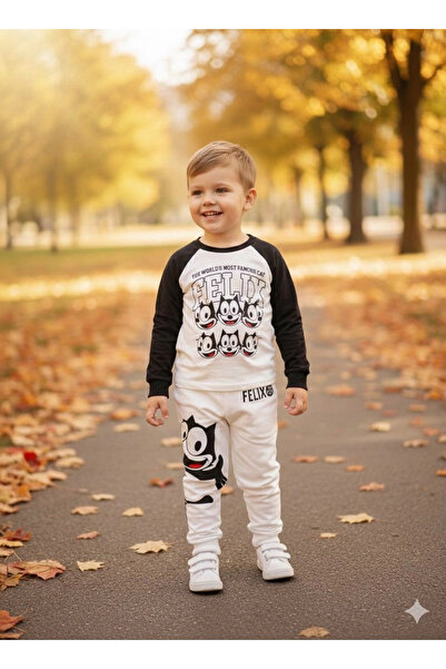 Orca Kids Fashion مجموعة فيليكس مطبوع موسمي للأعمار من 1-6 سنوات