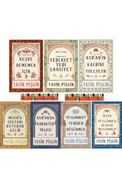 Timaş Yayınları Yasin Pişgin(7KİTAP) Keşke Dememek İçin, Yedi Ayet Yedi Şahsi...