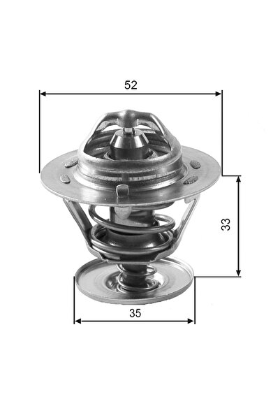 GATES Termostat,lichid Racire Ford Mondeo Ii Limuzina (bfp) 1996-2000 Benzina