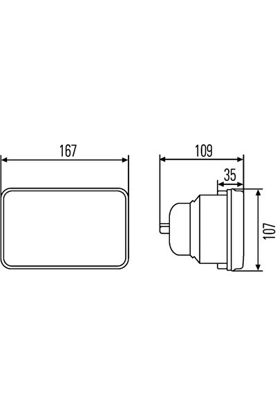 Hella Insertie, Far Faza Lunga Mazda 929 I (la) 1979-1986 Benzina