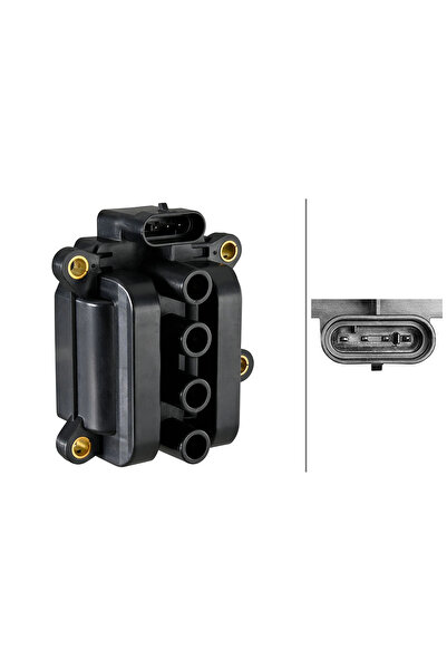 Hella Bobina De Inductie Renault Modus / Grand Modus (f/jp0_) 2004-2013 Benzina