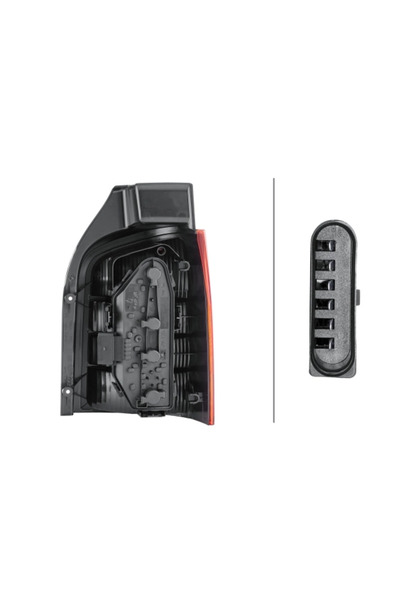 Hella Lampa Spate Vw Multivan T5 (7hm, 7hn, 7hf, 7ef, 7em, 7en) 2003-2015 Diesel