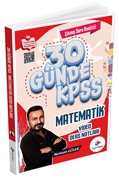 Dizgi Kitap KPSS 30 Günde Matematik Video Ders Notları - Mertcan Güler