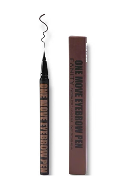 fanity قلم رسم وتحديد الحواجب بني فانيتي