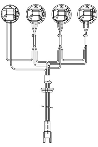 Hella Cablaj Far Scania 4 - Series/G 1/P 1