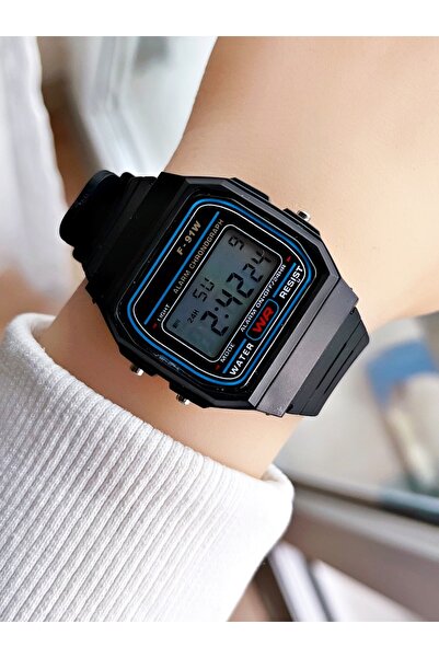 Weluxa Silikon Kordonlu Dijital Işıklı Hediyelik 6 Yaş ve Üzeri Çocuk Kol Saati