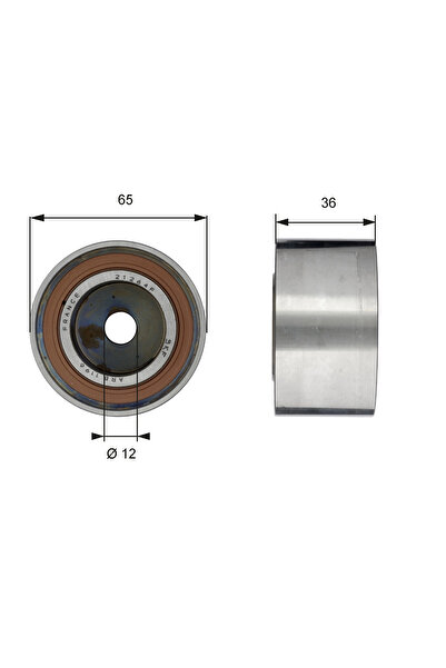 GATES Rola Intinzator,curea Transmisie Man Lion´s Classic 2006-2014 Diesel