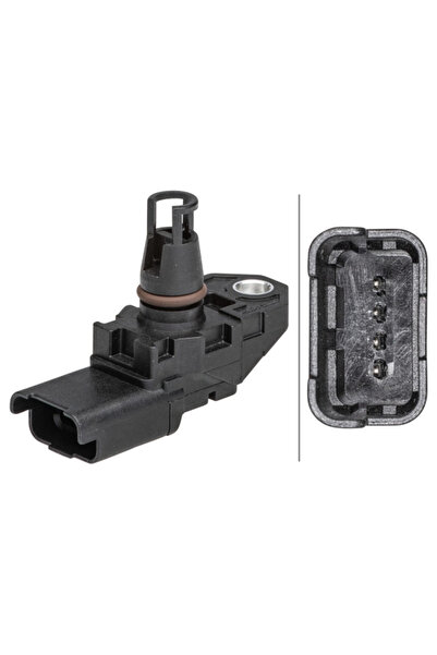 Hella Senzor Temperatura Aer Admisie Citroen Berlingo Multispace/C3 2/C3 3 Ds...