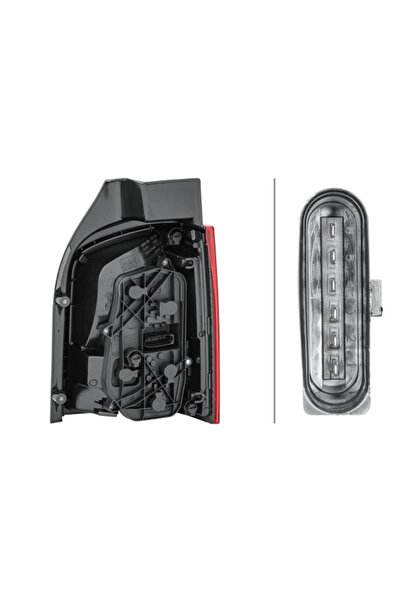 Hella Lampa Spate Vw Transporter T5 Caroserie (7ha, 7hh, 7ea, 7eh) 2003-2015 ...
