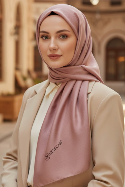 NESSCARF Women's Scarf Square 95X95 Stylish and Suitable for Daily Use Square...