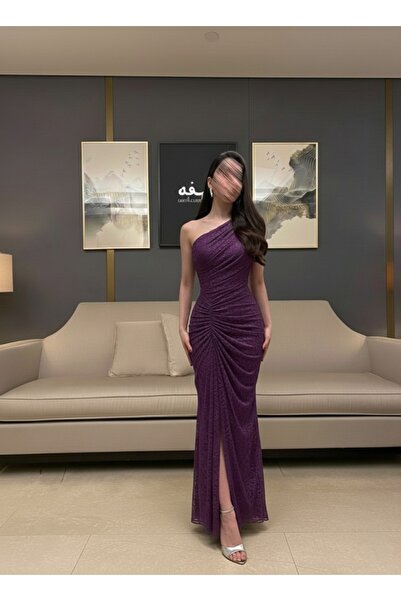 rovan فستان سهره ناعم لمعه