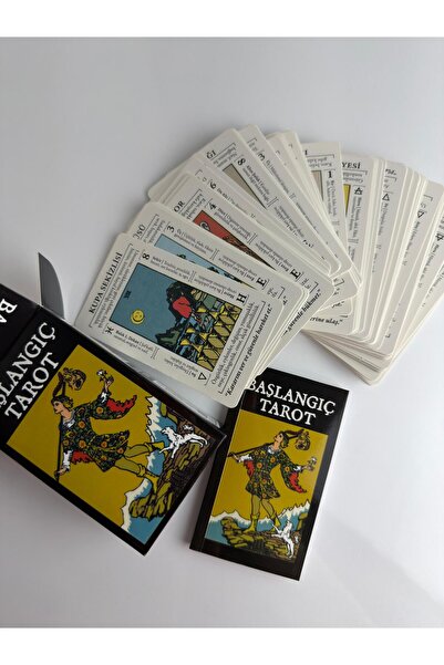 Bumelo Başlangıç Seviye Tarot Kartları,Defterli Açıklamalı