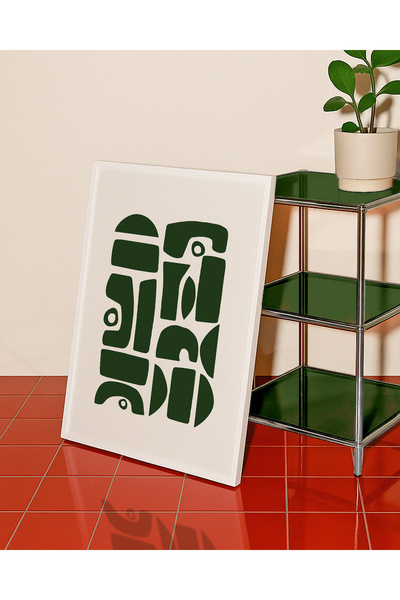 Base Concept Διακοσμητικός πίνακας με έθνικ σχέδια και μποέμ αφίσα (χωρίς πλα...