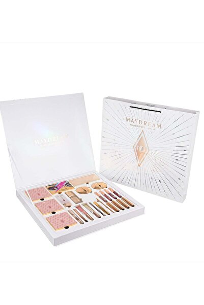 MAYDREAM طقم مكياج مكون من 24 قطعة - أبيض