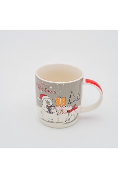 Moon House Cană de Crăciun – Gri 350 ml