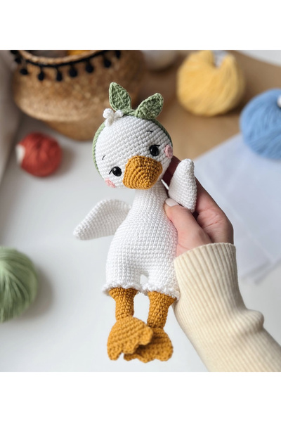 BABYBOUTİQUEHOUSE Amigurumi sevimli kaz grace