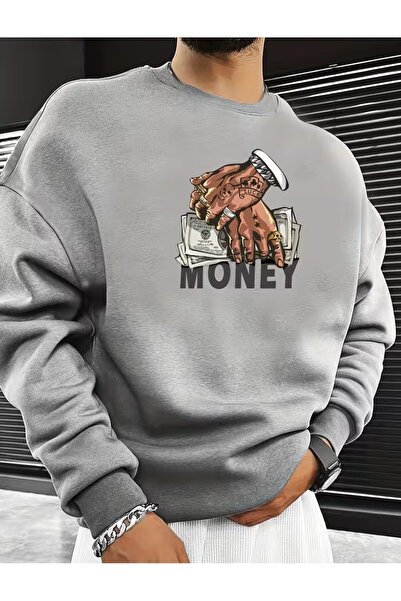 LELVANİ PARA Model imprimat Unisex Swea tricou