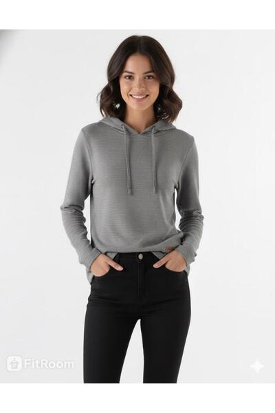 arvensolin Φούτερ με κουκούλα με λουράκι στη μέση ελαφρύ