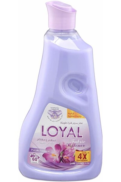Loyal منعم أقمشة مركز ومعطر، برائحة البنفسج، يكفي لـ 60 غسلة، 1500 مل
