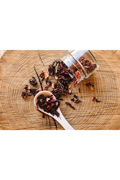 Magika Design 100 GR Hibiskus Çayı - Nar Çiçeği Kurusu, Taze Hasat, Yerli Üretim, %100 Hibiskus Katkısız