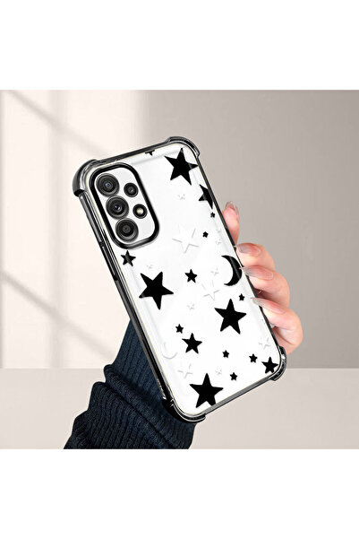 Hontinga حافظة هاتف شفافة متوافقة مع سامسونج جالاكسي A52/A52s مصنوعة من السيل...