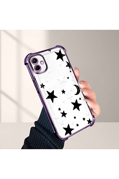 Hontinga جراب هاتف شفاف متوافق مع هاتف سامسونج جالاكسي A04 مصنوع من السيليكون...