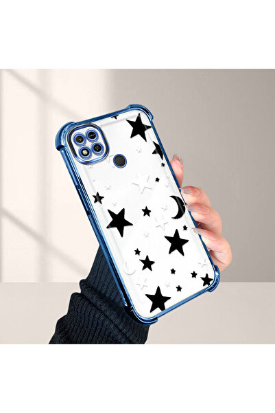 Hontinga حافظة هاتف شفافة متوافقة مع هاتف Xiaomi Redmi 9C مصنوعة من السيليكون...