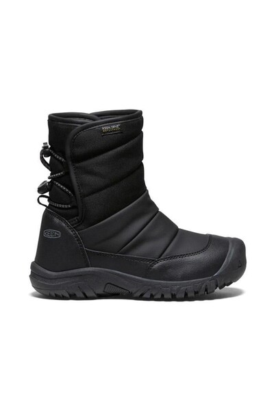 Keen 1027959 Puffrider Wp Black/Steel Grey Women's Outdoor Boots