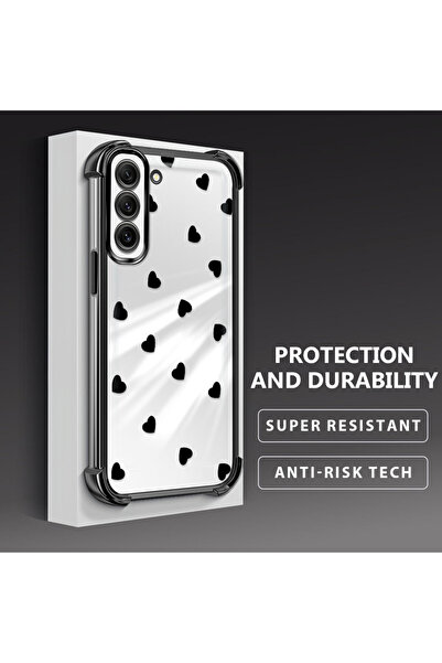 Hontinga حافظة هاتف شفافة من السيليكون الناعم متوافقة مع هاتف Samsung Galaxy ...