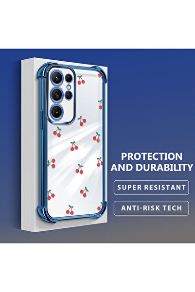 Hontinga حافظة هاتف شفافة من السيليكون الناعم متوافقة مع هاتف سامسونج جالاكسي...