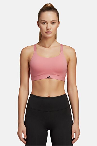 adidas Women Sportswear Fit Training Sports Bra, Old Rose